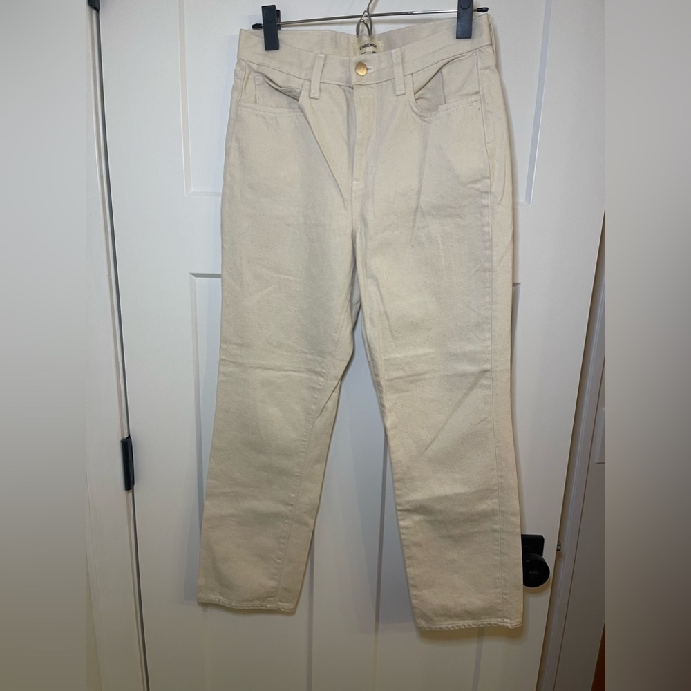 L’Agence Adele Color CropStraight Mid-Rise Size 25